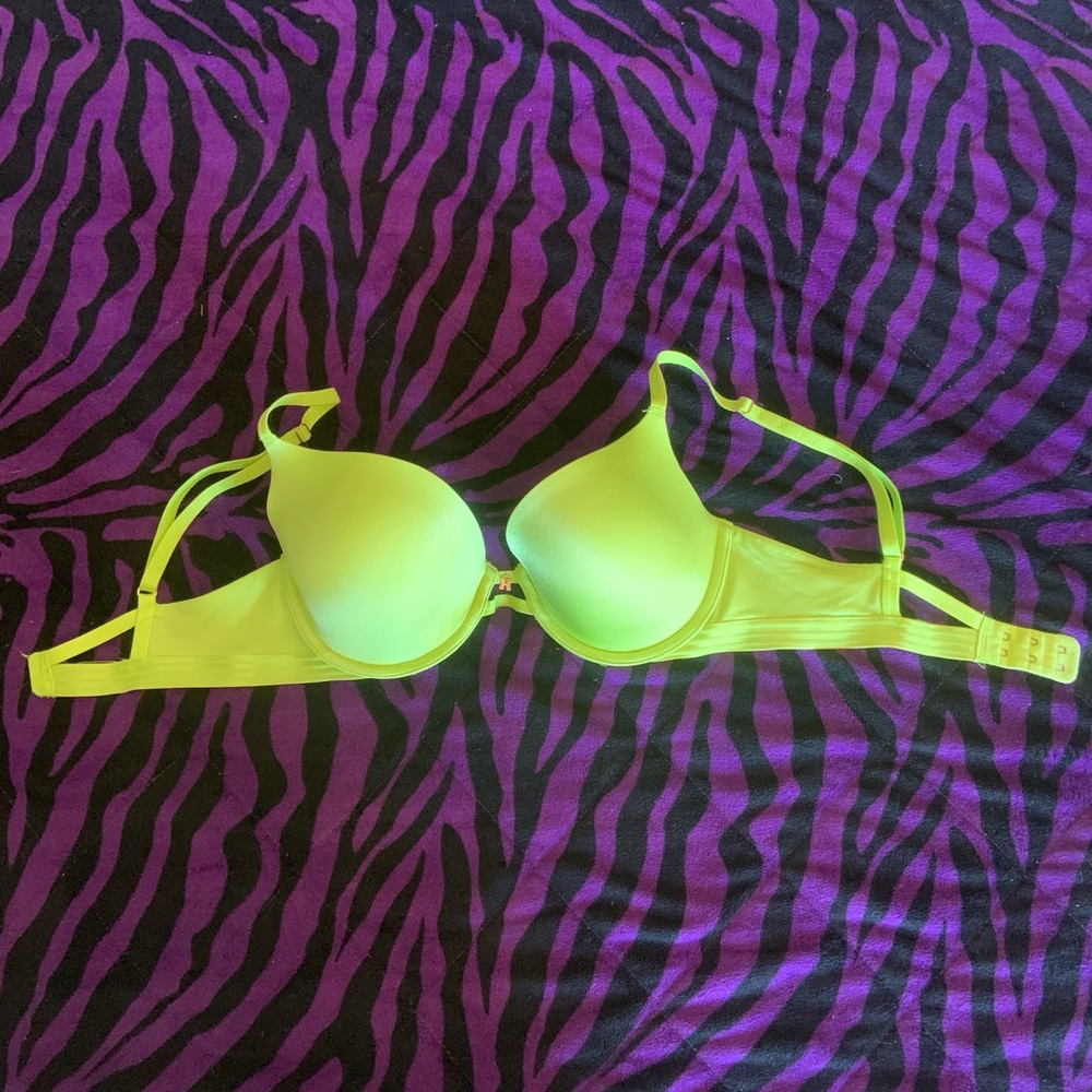 Savage X Fenty Neon Yellow Bikini Top